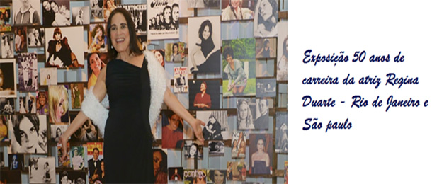 Espelho da Arte – Estreia exposição dedicada aos 50 anos de carreira da atriz Regina Duarte